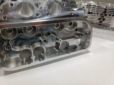 Typ 4 CU Köpfe Set bare Alu CNC gefräst Remmele Motorsport
