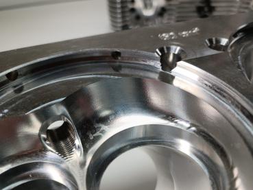 Preview: Typ 4 CU Köpfe Set bare Alu CNC gefräst Remmele Motorsport