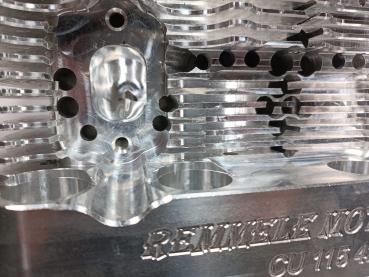 Typ 4 CU Köpfe Set bare Alu CNC gefräst Remmele Motorsport