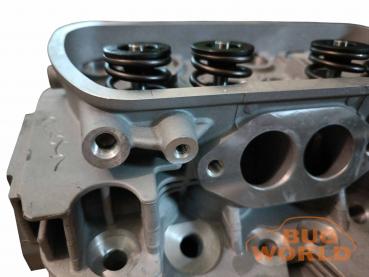 Zylinderköpfe 1600er Doppelkanal 35,5x32mm Edelstahlventile