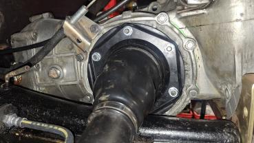 Pendelachs Achsrohrdeckel Verstärkung