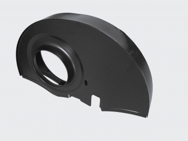Preview: Gebläsekasten Typ1 schwarz 30PS Style ohne Heizung ohne Hundehütte