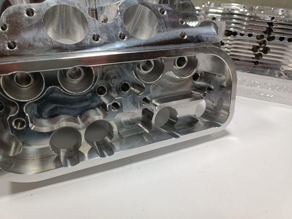 Typ 4 CU Köpfe Set bare Alu CNC gefräst Remmele Motorsport