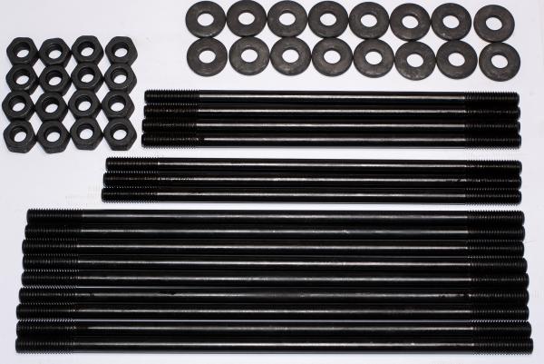 Zylinderstehbolzen M10  Doppelkanal Typ1 Chromoly +12,7mm