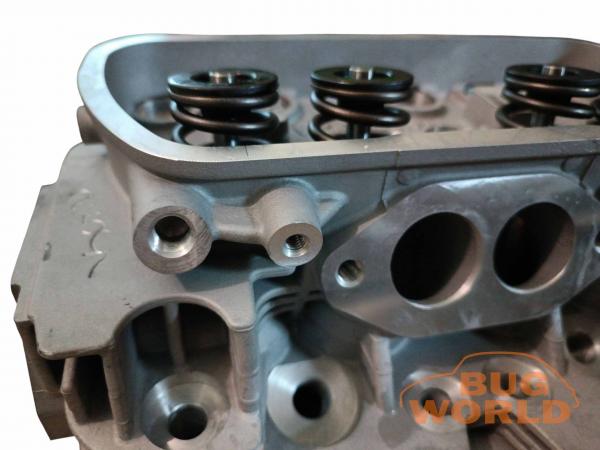 Zylinderköpfe 1600er Doppelkanal 35,5x32mm Edelstahlventile