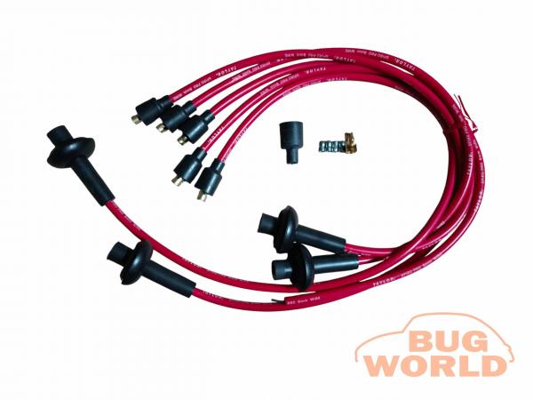 Zündkabelsatz Silikon Tayler rot