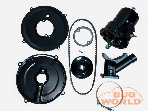 Umbausatz schwarz auf Drehstromlima 12V 90A ab ´61