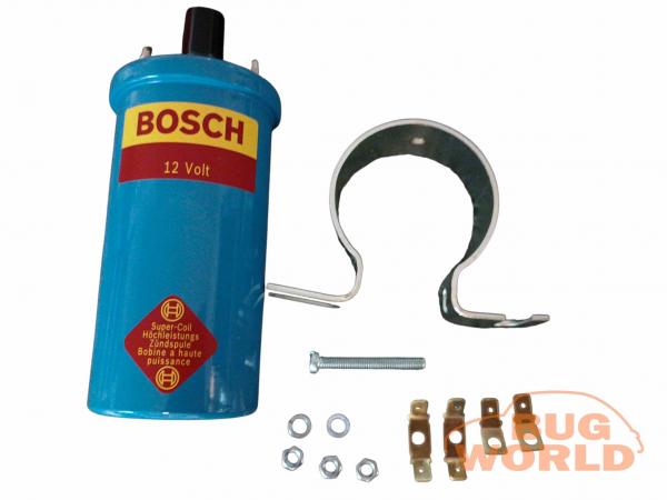 Zündspule Bosch blau classic 12V 3Ohm.