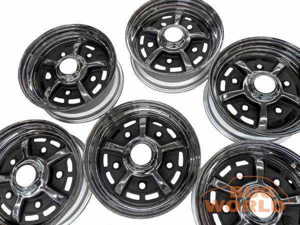 Sprintstar BBT Felge Chrom/schwarz 4,5x15 ET34