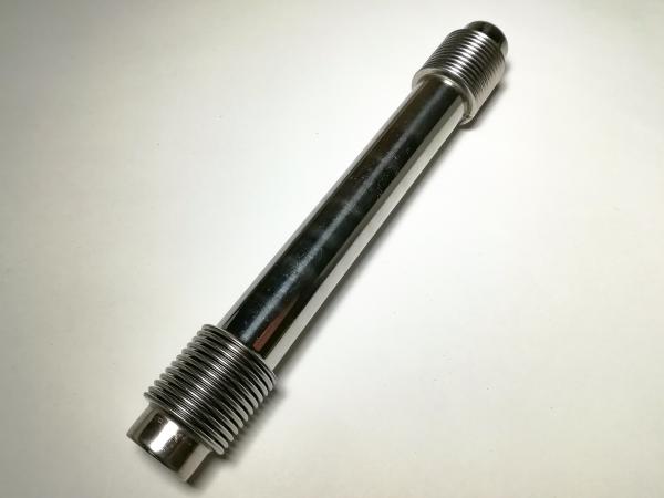 8x Stösselschutzrohr  25-30 PS Edelstahl