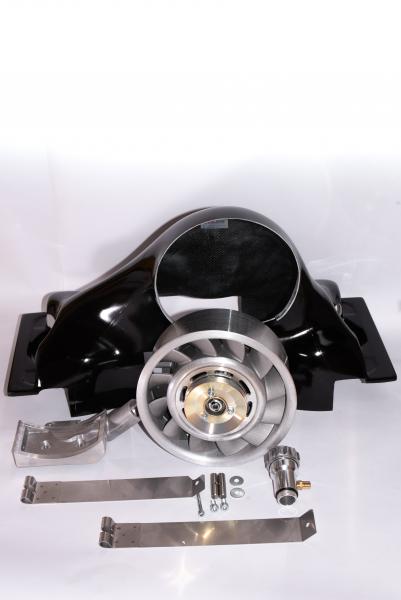 Gebläsesystem 240mm Porsche Style GFK Typ 1
