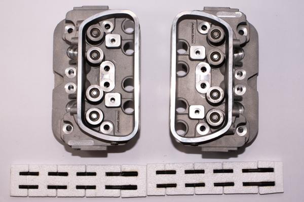 Zylinderköpfe  Doppelkanal 35,5x32mm für 94mm K&Z