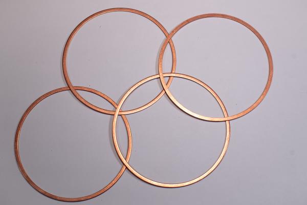 Ausgleichsringe Dichtung Zylinderkopf Typ1 Kupfer 90,5/92mm 1,00mm