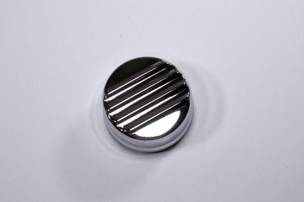 Deckel Öleinfüllstutzen mit Dichtung Chrom