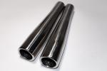 Endrohre Monza Style Edelstahl 250mm 1 Paar